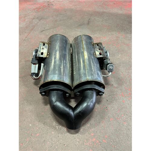 Jeep Çift Varex 2.0 Motor Üstü İçin Üniversal Arka Çiftli Flanşlı Varex Ve Arka Dkp Y Pipe + Varex Beyin Kumandası