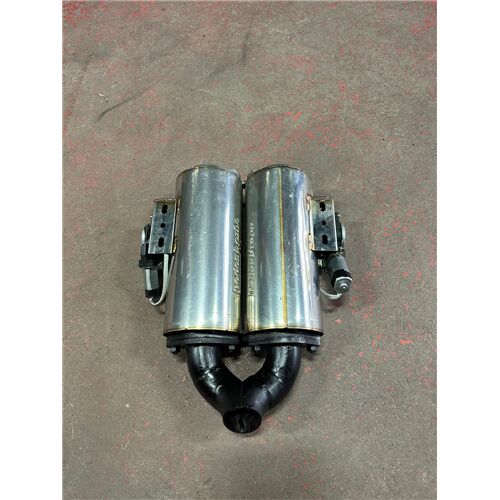 Jeep Çift Varex 2.0 Motor Üstü İçin Üniversal Arka Çiftli Flanşlı Varex Ve Arka Dkp Y Pipe + Varex Beyin Kumandası