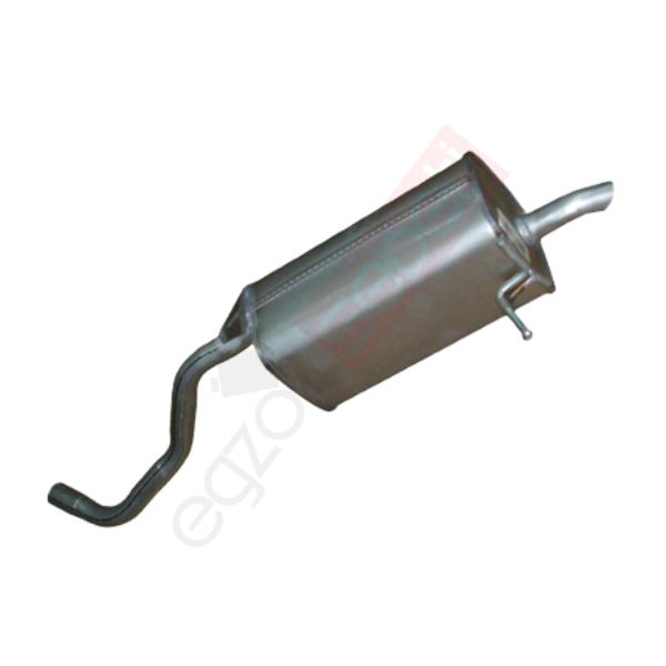 Renault Clio 3 1.2İ Benzinli Arka Borulu Susturucu 2008-12