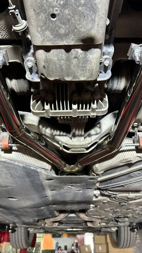 PORSCHE PANAMERA TURBO 4.8 Sag Ve Sol Çift Varex Komple Krom Egzoz Kiti