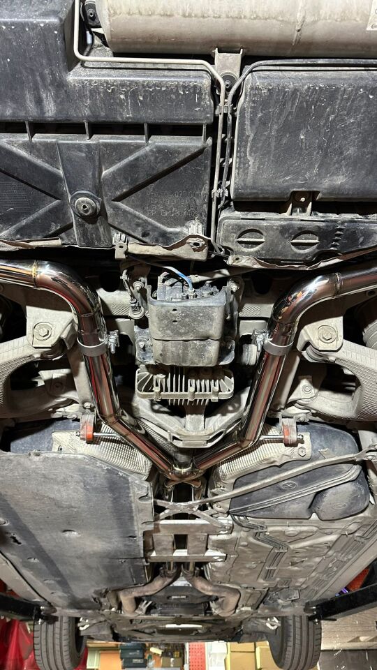 PORSCHE PANAMERA TURBO 4.8 Sag Ve Sol Çift Varex Komple Krom Egzoz Kiti