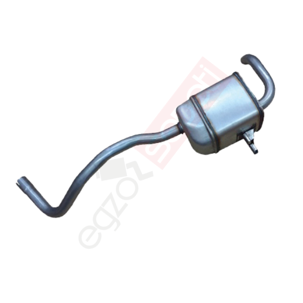 Renault Megane 2 1.5 Dcı Arka Borulu Baskılı Susturucu 2005-09