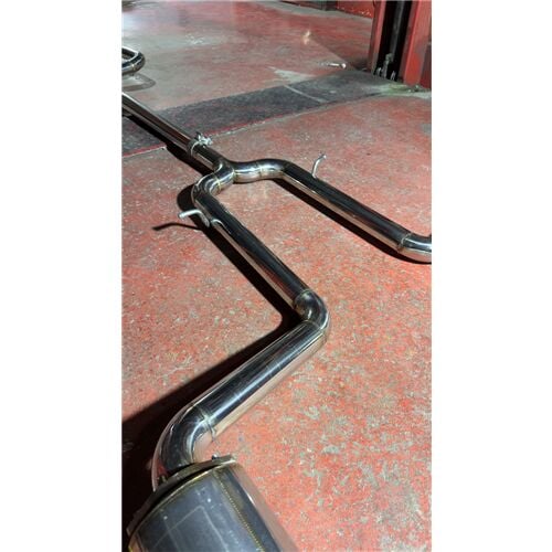 Mercedes C200 W205 Çift Varex Komple Krom 60 mm
