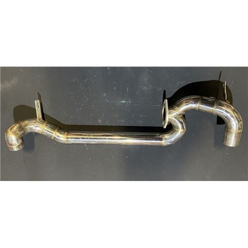 Bmw F10 5.20 Krom Flanşlı Y Pipe