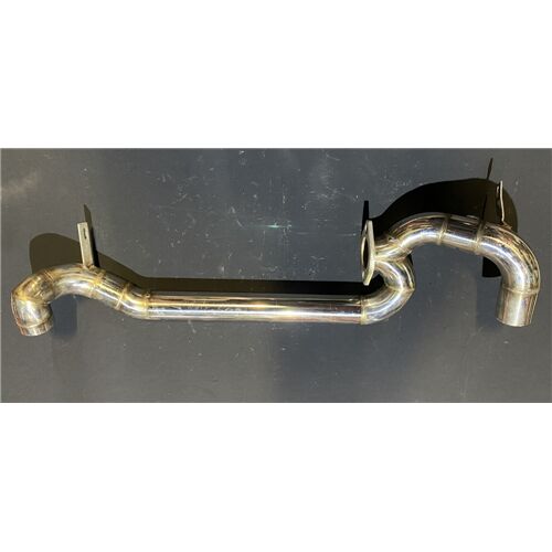 Bmw F10 5.20 Krom Flanşlı Y Pipe