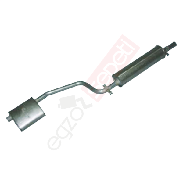 Mercedes 200 W115 Kasa Arka-Orta Susturucu 1968 / 1975