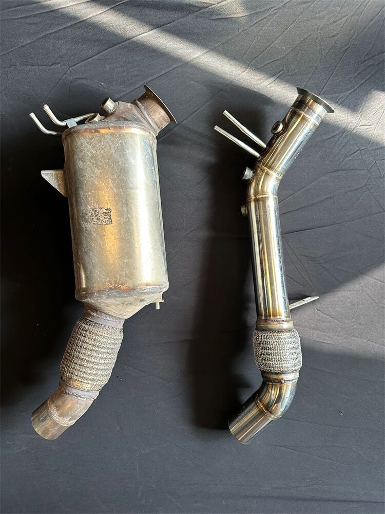 Bmw E90 3.20 Dizel Downpipe Spiralli