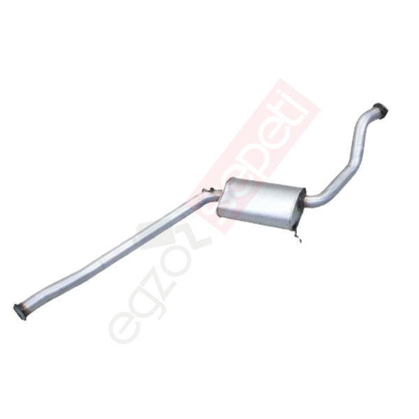 Saab 9000 2.0/2.3İ 16V Borulu Orta Susturucu 1991-94