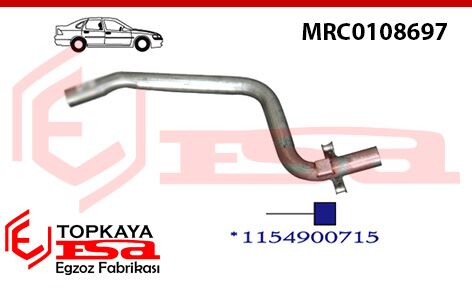Mercedes 200 115 Kasa Arka Giriş Borusu 1968 > 1975