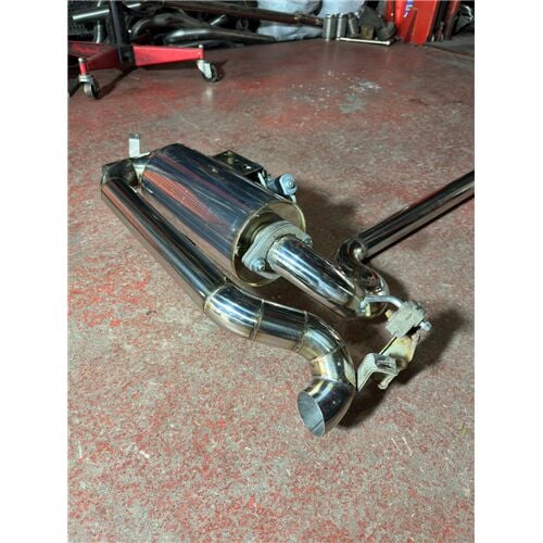 Bmw F21 1.16 / 1.18 / 1.20 Krom Borular Ve 1 Adet Krom Flanşlı Varex