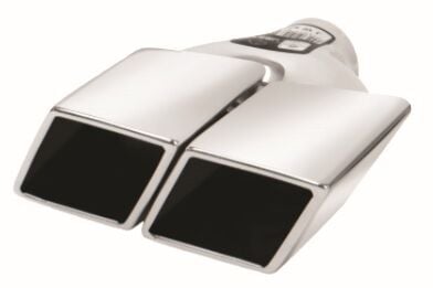 Çift Çıkış Egzoz Ucu - Sol Taraf İçin 65X72