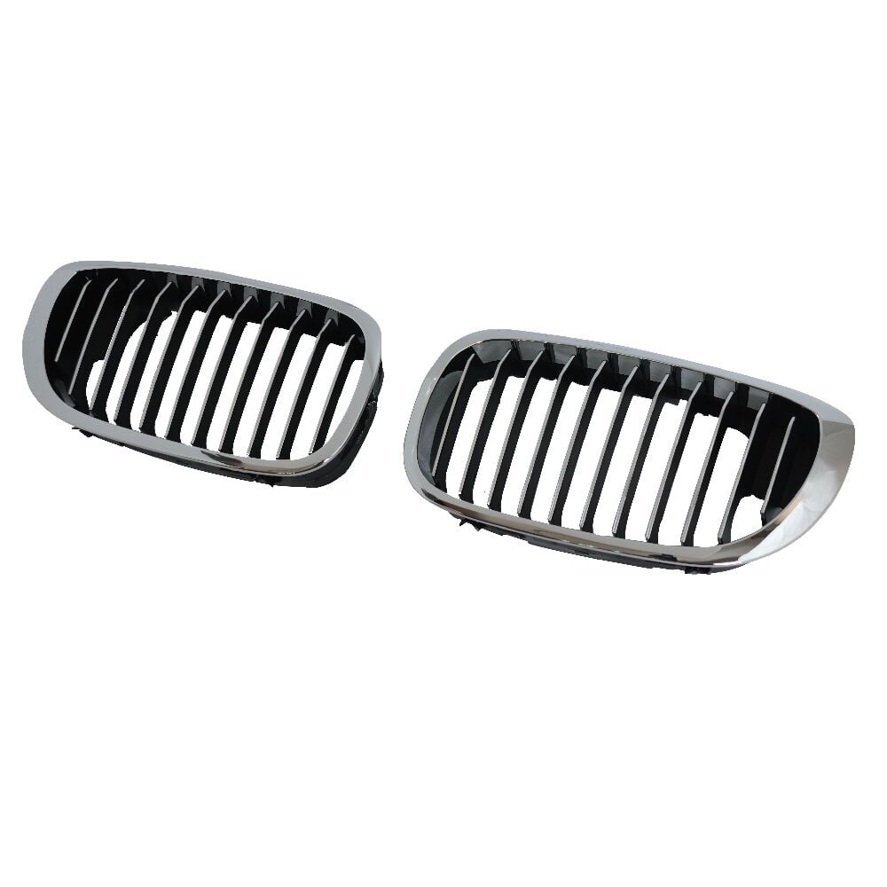 E46 LCİ COUPE PANJUR KROM/KROM/SİYAH SOL