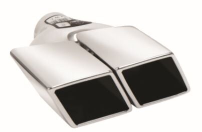 Çift Çıkış Egzoz Ucu - Sağ Taraf İçin 65X72