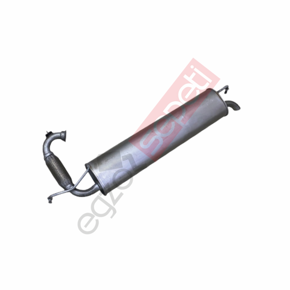 Smart Forfour 0.9/1.0Arka Susturucu Borulu Spirelli