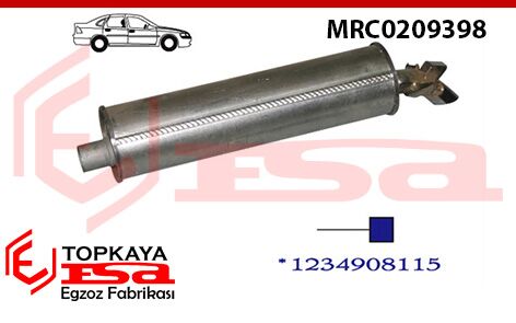 Mercedes 123 Kasa Arka Susturucu Benzinli 1976 > 1980