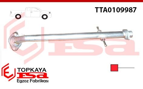 Tata Pick Up Ön Ara Boru