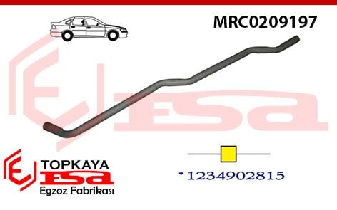 Mercedes 200 123 Kasa Ara Boru 1976 > 1980
