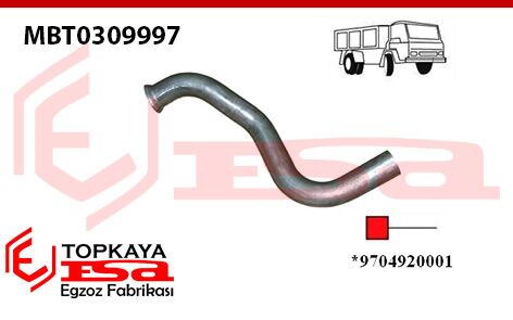Mercedes Kamyon Atego 1517 Ön Boru