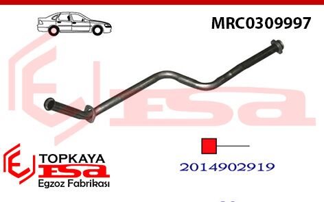 Mercedes 190D 201 Kasa Dsl Ön Boru 1983 > 1993
