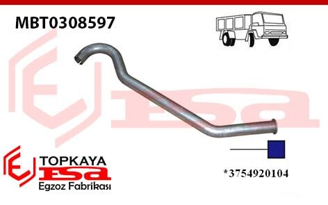 Mercedes Atego 1517 Kamyon Çıkış Borusu