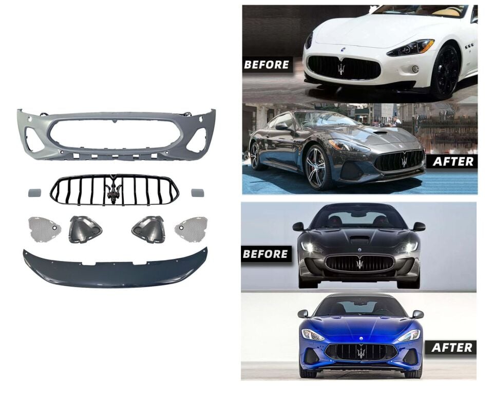 MASERATİ GRANTURİSMO ÖN TAMPON UPGRADE TO 2019-ON ZEDA DİZAYN