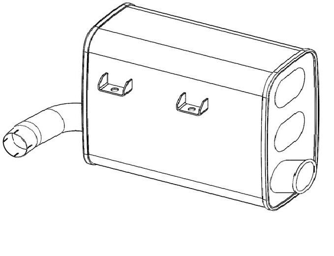 Ford Cargo Euro 4 Egzoz 1830 - 1838 - 3536