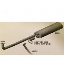 Bmc Pro Egzoz 518 / 522 (Oval Uzun 105Cm)
