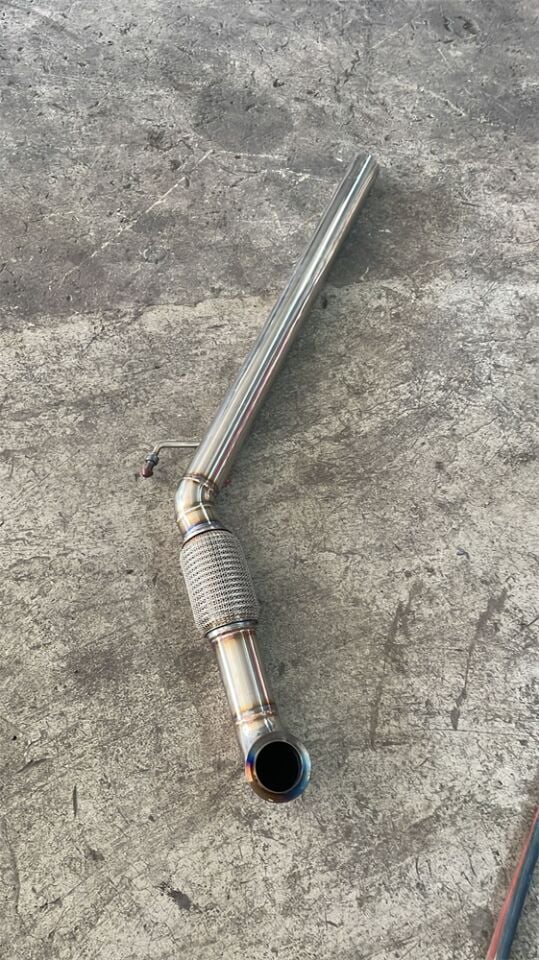 VW Passat B6 2.0 Dizel Spiralli Downpipe