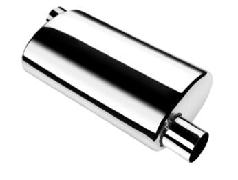 Üniversal Oval Crom Egzoz - 135X210