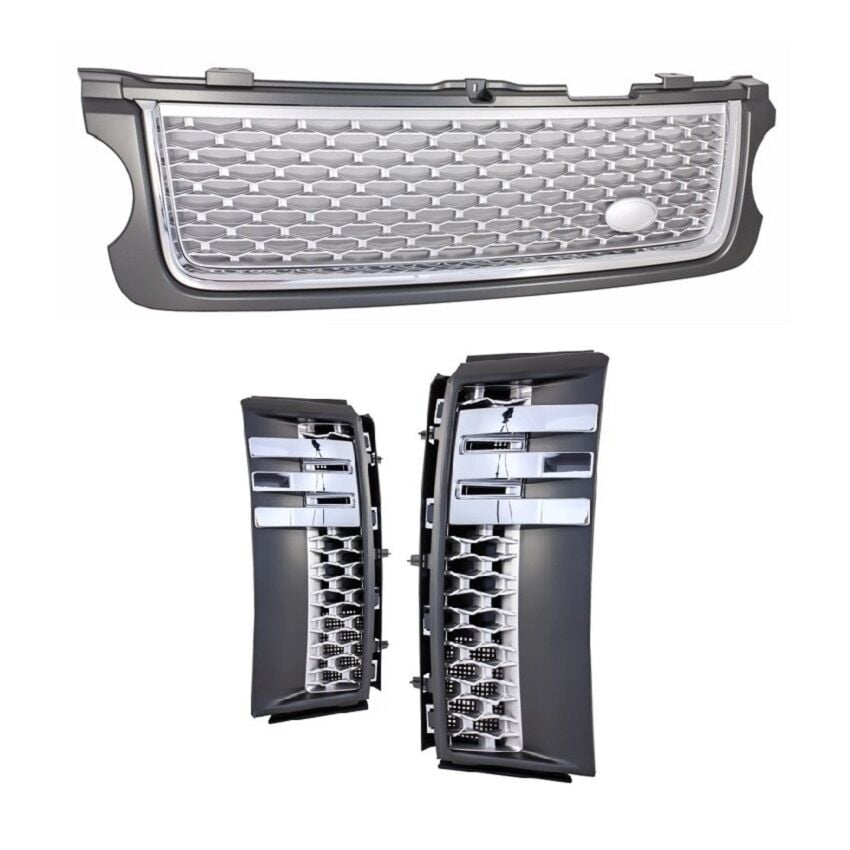 VOGUE PANJUR+ÇAMURLUK IZGARA SETİ GRİ 02-12