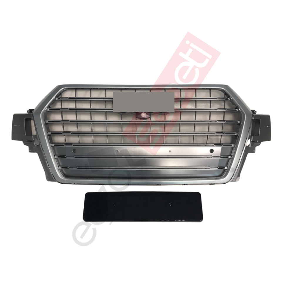 Audi Q7 SQ7 Panjur Krom/Gri 15-18