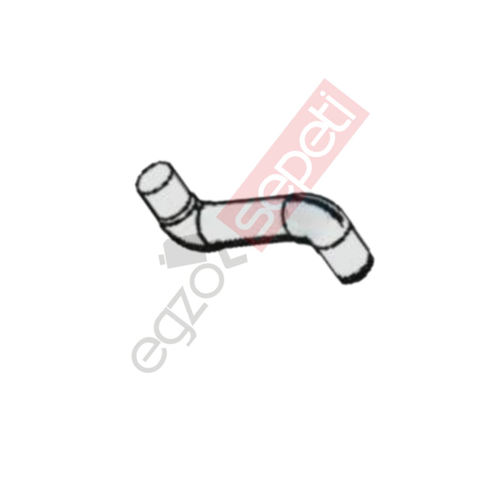 Iveco Eurostar Boru, Egzoz Ön, E1, 8168385 Iveco Eurostar Ø110 Alusi,