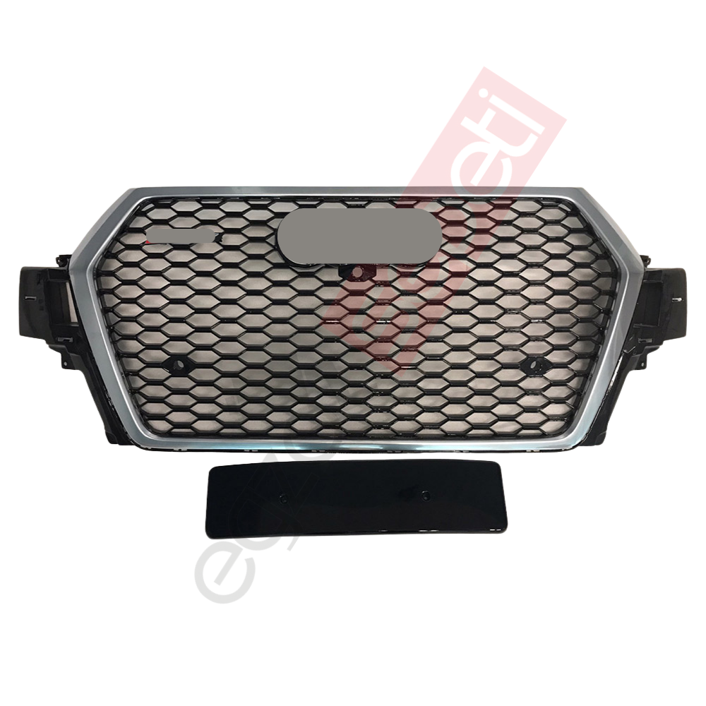 Audi Q7 RSQ7 Panjur Krom/Siyah 15-18