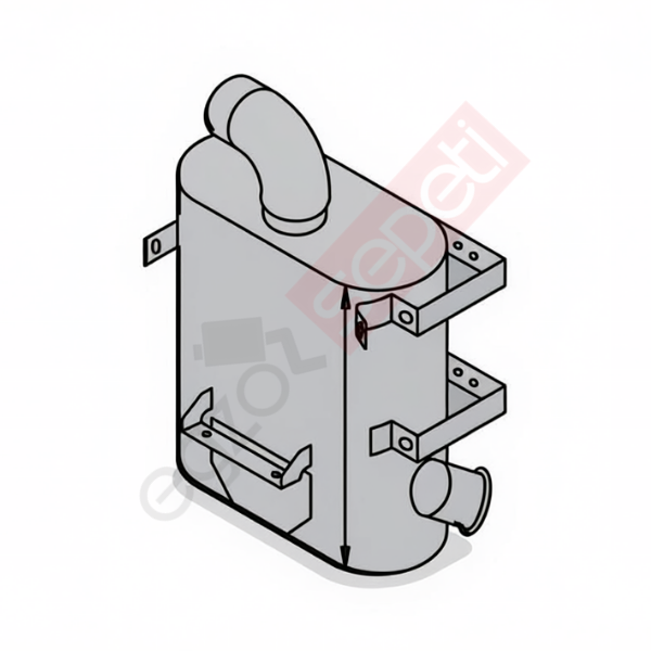 Renault Magnum Egzoz Susturucu, E1, 5010140191  Alusi, Tip:L,
