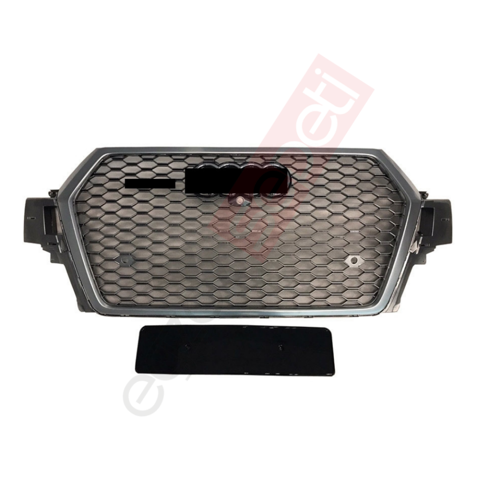 Audi Q7 RSQ7 Panjur Krom/Gri 15-18