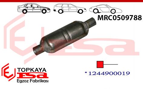 Mercedes 200E 124 Kasa Ön Susturucu 1985 > 1992