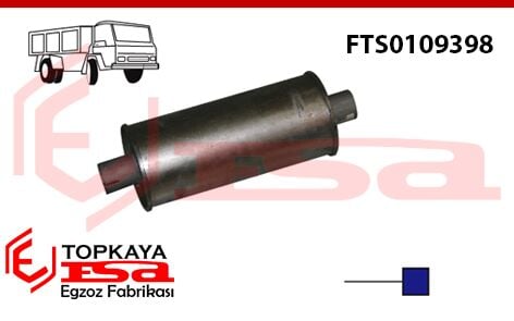 Ford Cargo 1210 Kamyon Susturucu Uzun 1973 > 1984