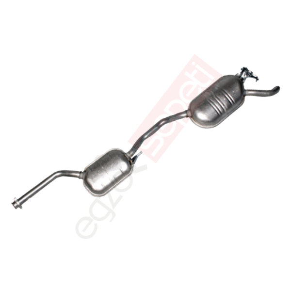 Mercedes 200 / 230E 124 Kasa Arka Orta Susturucu 1985 / 1992