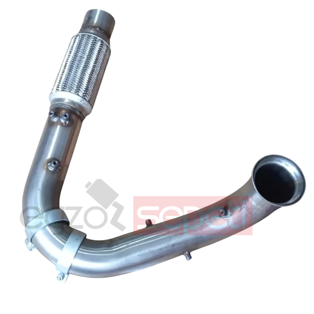 Mercedes Axor Ön Egzoz Borusu Spiralli E-5 Om 906