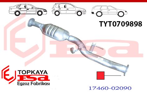 Toyota Carina E Ön Borulu Susturucu 1.8 / 2.0İ 1996 > 1997