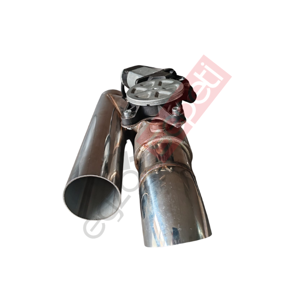 Cutout Krom Egzoz Sağ Taraf 60 mm