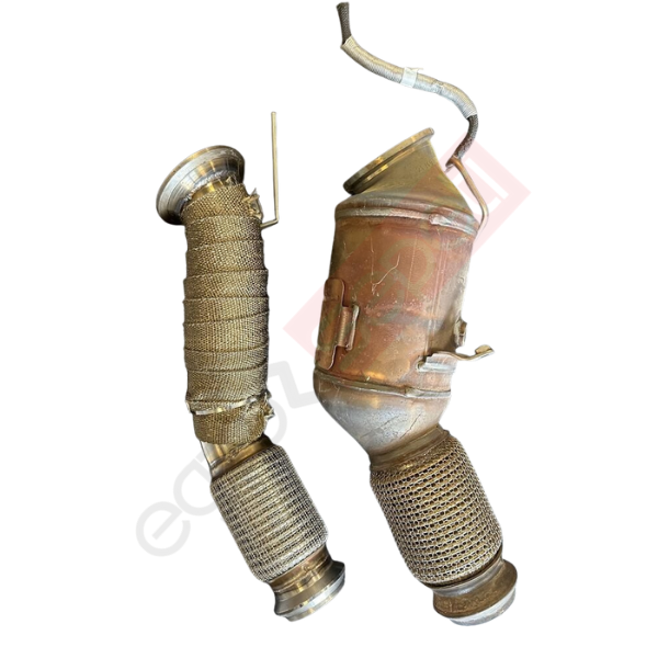 Bmw G20 3.30İ 2.0 Spor Cat Downpipe  Havşalı + Titanyum Amyant