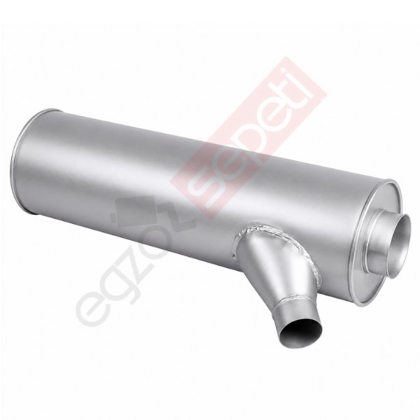 Mercedes 1844 Egzoz Susturucu, E1, 6204900501 Alusi, Tip:L,
