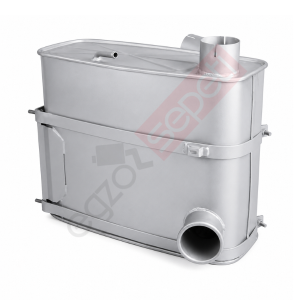 Mercedes 1844 Egzoz Susturucu, E1, 6554901501  Alusi, Tip:Z,