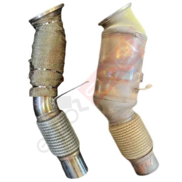 Bmw G20 3.30İ 2.0 Downpipe + Titanyum Amyant
