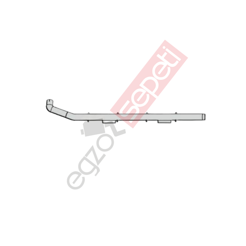 Renault C Class  Boru, Egzoz Çıkış, E0, 5010140947 Renault C Class Ø110 Alusi,