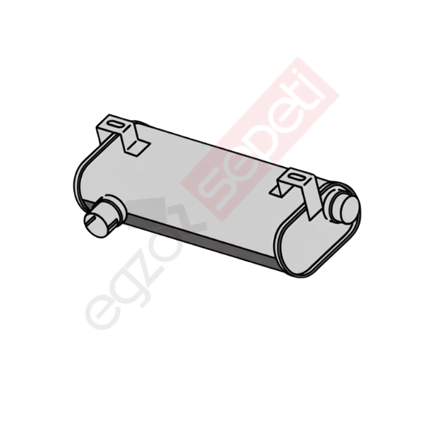 Renault Egzoz Susturucu, E0, 5000725294 Alusi, Tip:L,