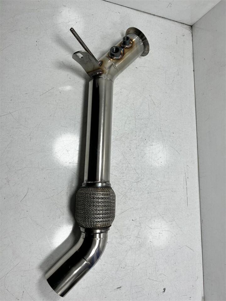 Bmw E60 5.20 Dizel Downpipe Spiralli 163 Hp M47