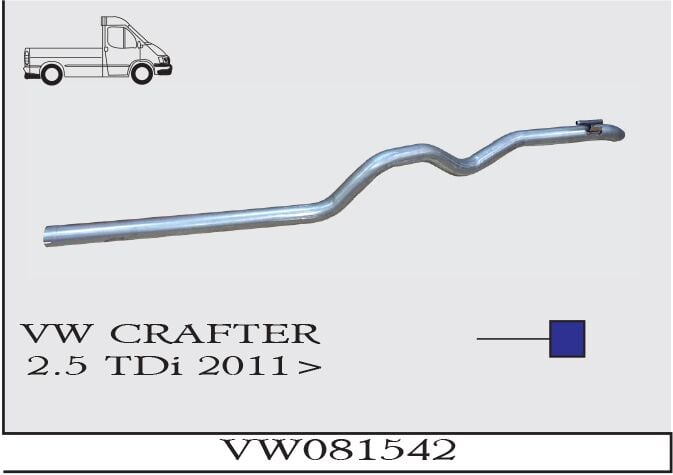 Volkswagen Crafter Kamtonet 2.0/2.5 Tdi Çıkış Borusu 2011>…