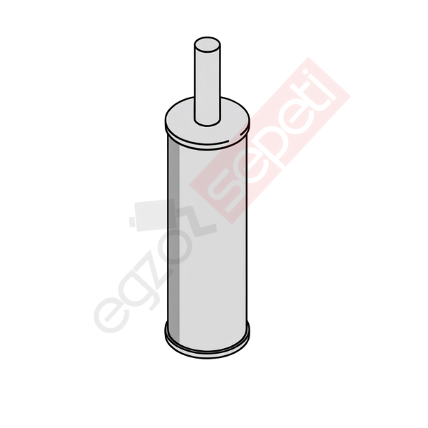 Man F90 Egzoz Susturucu, E1, 81151010255  Alusi, Tip:I,